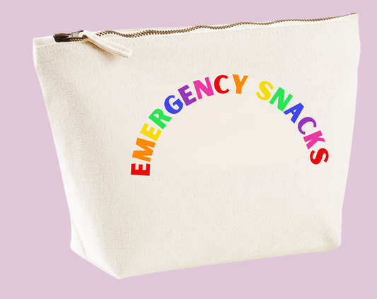 Diabetes Canvas Accessory Bag - Emergency Snacks