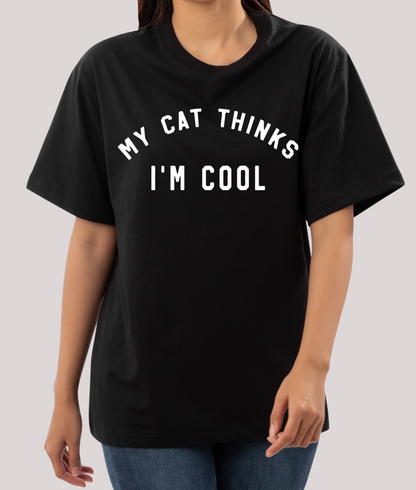 Adult T-Shirt - Cat Cool